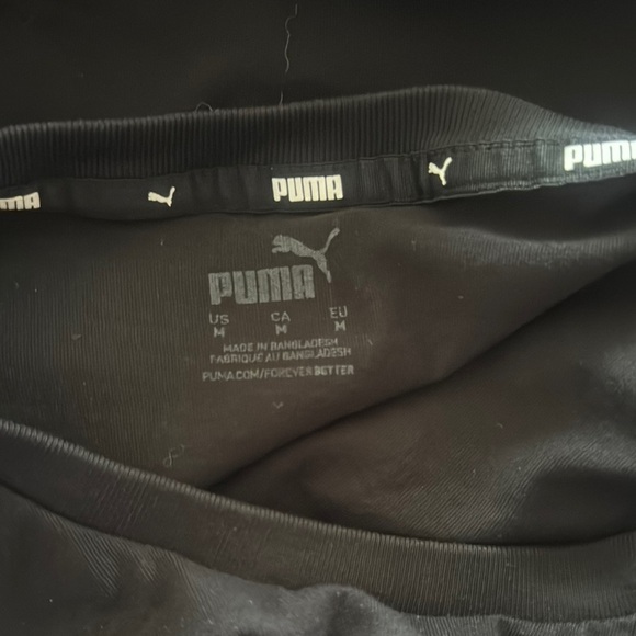 Puma Men's Black T-Shirt Size M - Picture 4 of 4